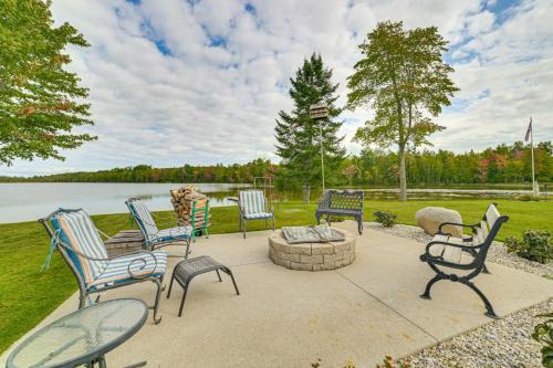 Charlevoix Casa | Lakefront Gem with Private Dock and Yard in Charlevoix