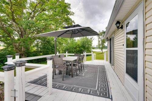 Frontier Casa | Lakefront Getaway with Dock and Yard in Reading!