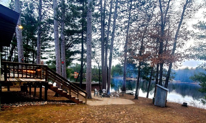 Elcho Casa | Lakefront Home with a Private Dock and Lake Toys! Make Lasting Memories!