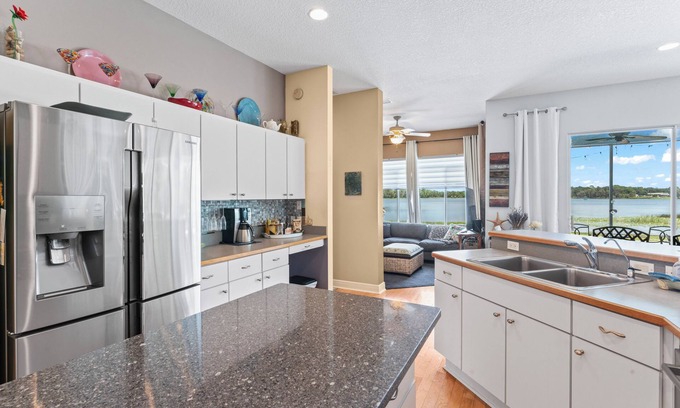 Odessa Casa | Lakefront Home with Private Pool and Hot Tub