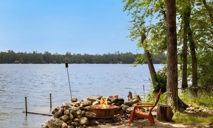 Shapleigh Casa | Lakefront Home with Sandy Beach! Kayaks, SUP, Pedal boat, and more!