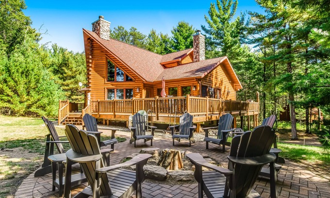 Friendship Casa | Lakefront home with balcony, fast WiFi, central AC, and firepits