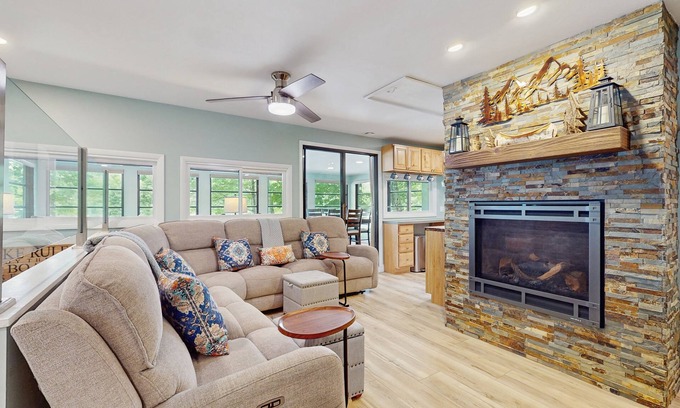 Gloversville Casa | Lakefront house and cottage with kayaks, hot tub, dock - in ADK Park