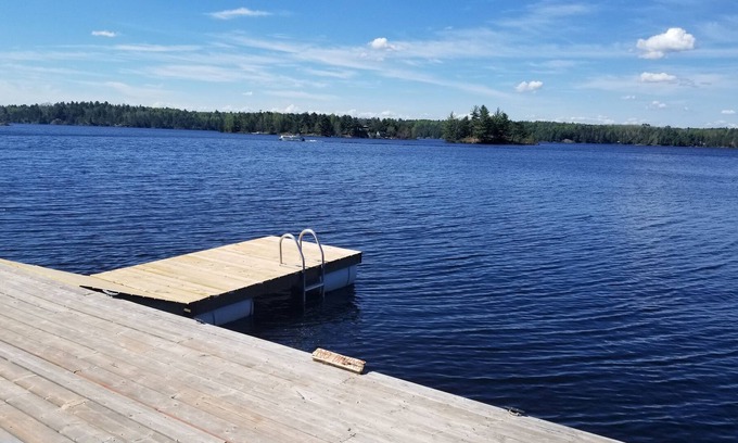 Twin Bay Cabina | Lakefront living / up to 18 people! 2 nearby lakefront properties in 1 booking