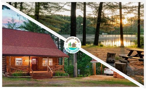 Black River Falls Casa | Lakefront Log Cabin Loft Kayaks Beach Ev