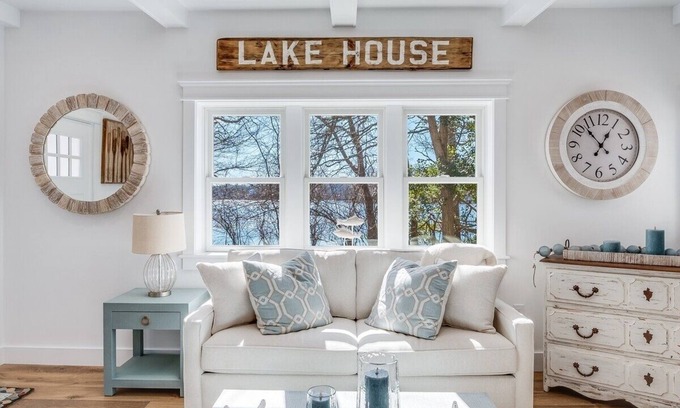 Mashpee Casa | Lakefront~Private Beach~Cape Cod family retreat