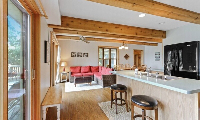 Honey Creek Casa | Peaceful lakefront home on a quiet family lake!