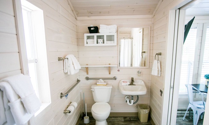 Steele Creek Casa | Lakefront Property Two Bedroom Cabin #34 at Long Cove Resort by Redawning