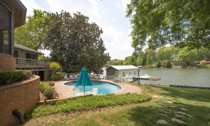 Dixie - Berryhill Casa | Lakefront Retreat: Pool, Hot tub, Screened Porch & Privacy