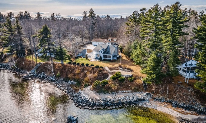 Standish Casa | Lakefront Retreat | Sleeps 10 | Private Beach