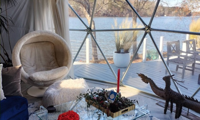 Jackson Cabina | Lakefront romantic getaway with hot tub