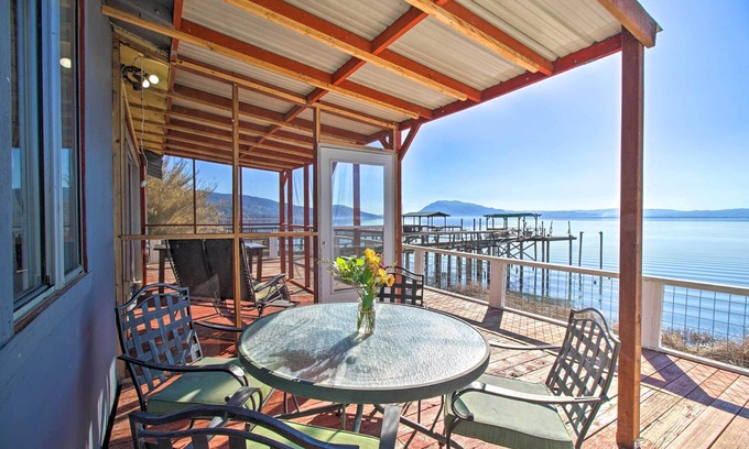 Nice Casa | Lakefront Sanctuary w/ Mount Konocti Views