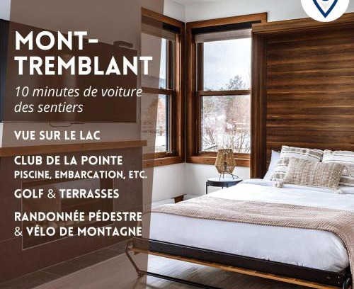Lac Superieur Village Casa | Lakefront Studio with Resort Mountain View
