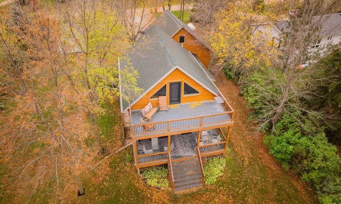 Parkers Prairie Chalet De Esquí | Single Barrel Ridge !! Increíble Chalet Lake Home justo en el lago Irene