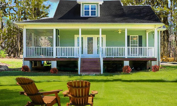 Eatonton Casa | ACOGED LAKEFRONT CASA CON 3 CAMAS KING, SMART TVS EN TODAS LAS HABITACIONES, AMENITIES GALO