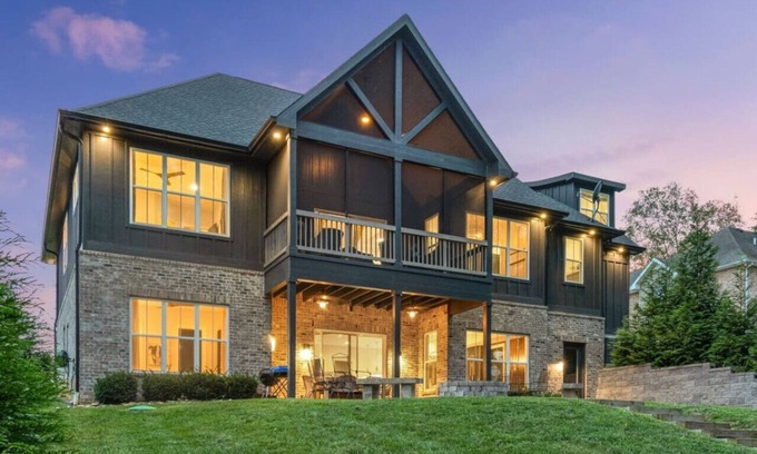 Estill Springs Casa | Lakeside Bliss w/Dock, Kayaks, Fire Pit, Foosball