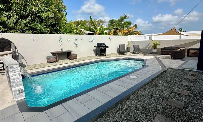 Punta Santiago Casa | Lakeside Casita+private pool+Grill+ 1.min to beach