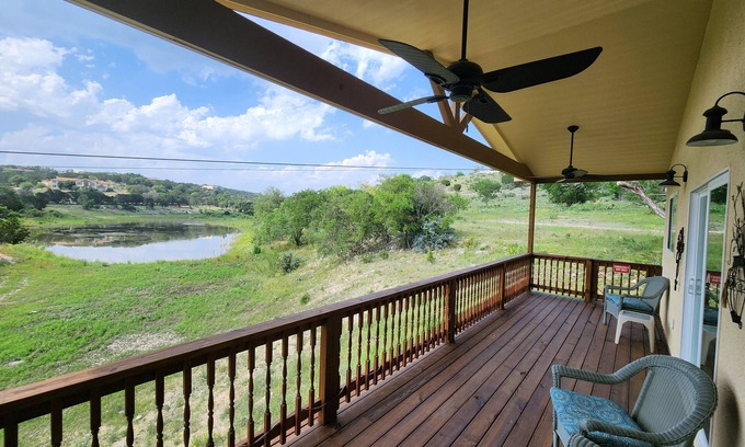 Kerrville Casa | Lakeside Italian Villa On A Private Estate