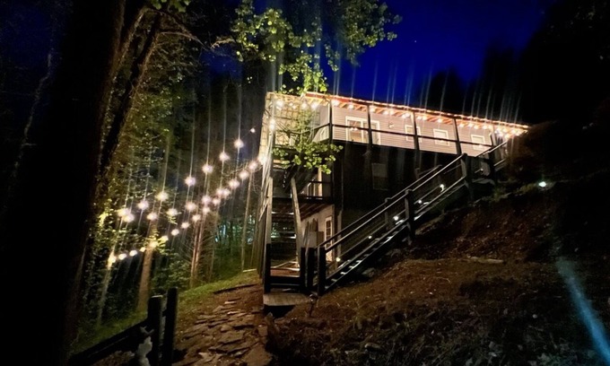 Smithville Chalet De Esquí | Lakeside Treehouse Near Center Hill Lake