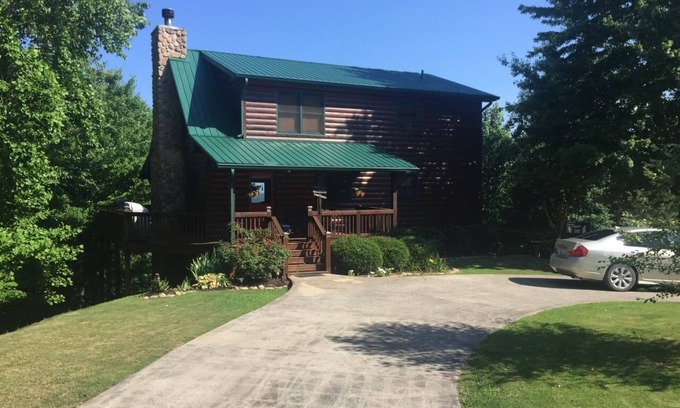 Ellijay Cabina | Lakeview Lodge Overlooking Carters Lake