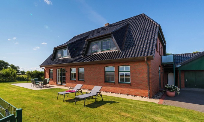 Norderfriedrichskoog Casa | Landhaus Wittmaack Dircks Relaxation at the North Sea Ground floor apartment "Anker"