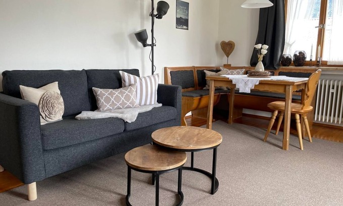 Wallgau Apartamento | "Landlust" apartment/1 bedroom/shower,WC - Hacklhof