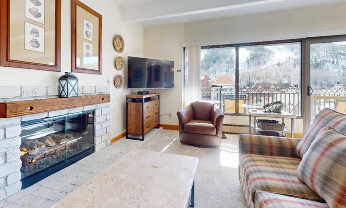 Vail Condominio | Corazón de Lionshead, caminar a las laderas | El hito | L505