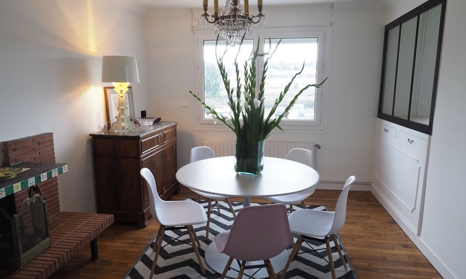 Lannion Casa | Lannion- corazón de la ciudad con jardín