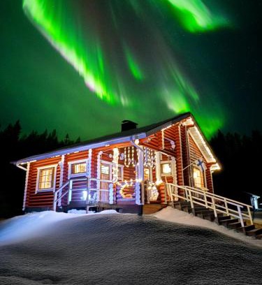 Ranua Chalet De Esquí | Lapin Villa Hiisi joen rannalla