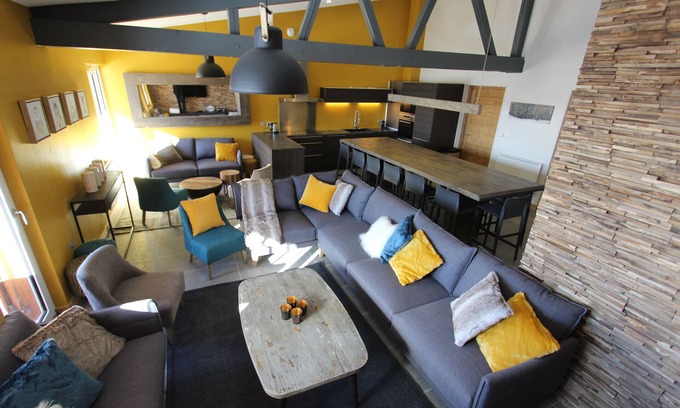 Mont-de-Lans Apartamento | Appart 14 pers ski-in ski-out - 6 habitaciones 6 baños - wifi, sábanas, limpieza