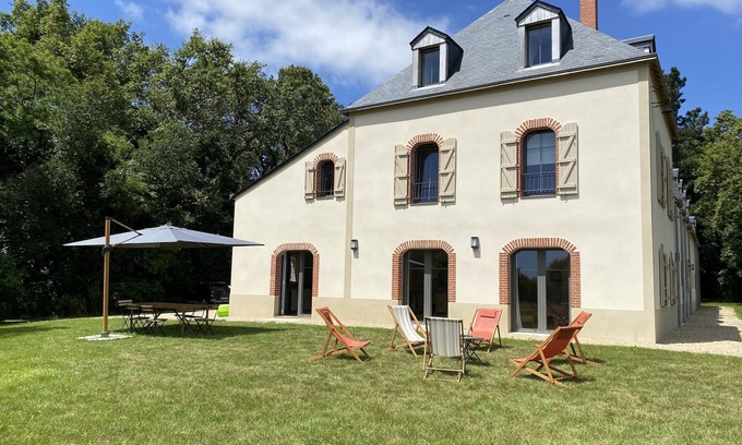 Sarzeau Chalet De Esquí | Large 4* family home 500 m from the beach