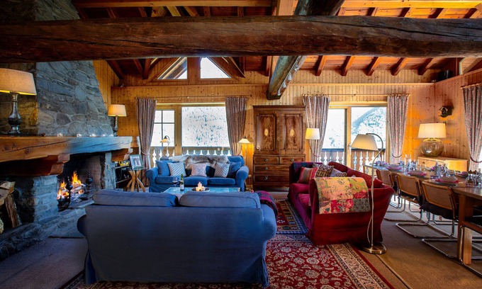 Villaroger Chalet De Esquí | Large 6 bedroom chalet in inspoilt village in Les Arcs area,200m to nearest lift