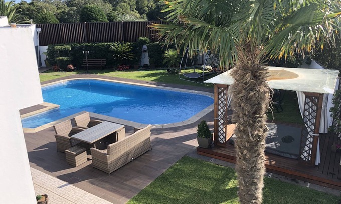 Fenais da Luz Casa | Gran casa de lujo de 6 habitaciones con piscina y bañera de hidromasaje