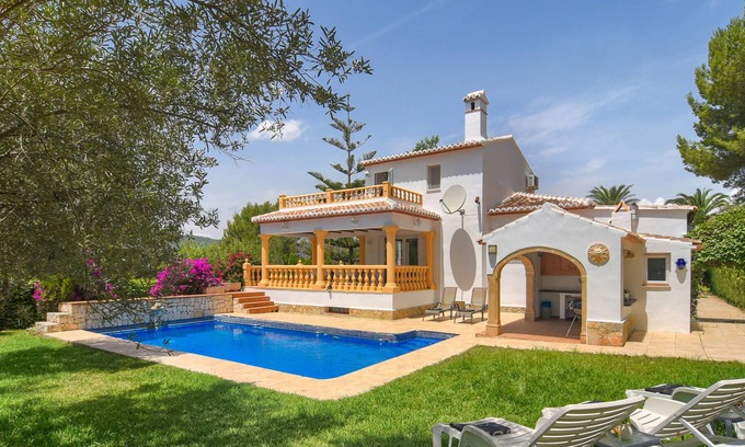 El Rafalet Villa | Villa grande y acogedora en Jávea, Costa Blanca, España con piscina privada para 8 personas