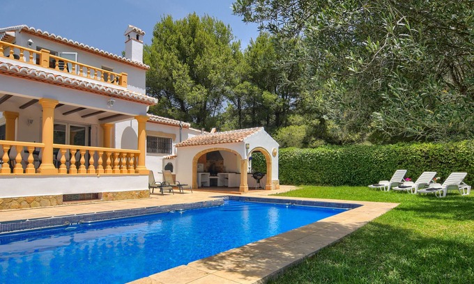El Rafalet Villa | Villa grande y acogedora en Jávea, Costa Blanca, España con piscina privada para 10 personas
