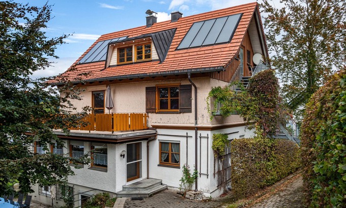 Weiler-Simmerberg Apartamento | Gran apartamento en Allgäu con jardín y Wi-Fi