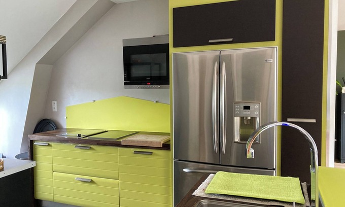 Bec-de-Mortagne Apartamento | Large apartment for 4 with 2 bedrooms