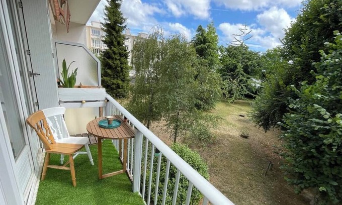 Pont du Cens-Cote d'Or Apartamento | Large bright nest with garden in Nantes