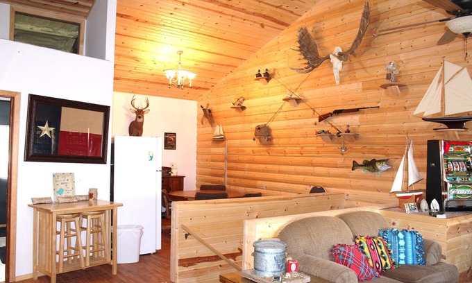 Big Lake Cabina | Gran cabaña para reuniones, reuniones familiares o caza de patos