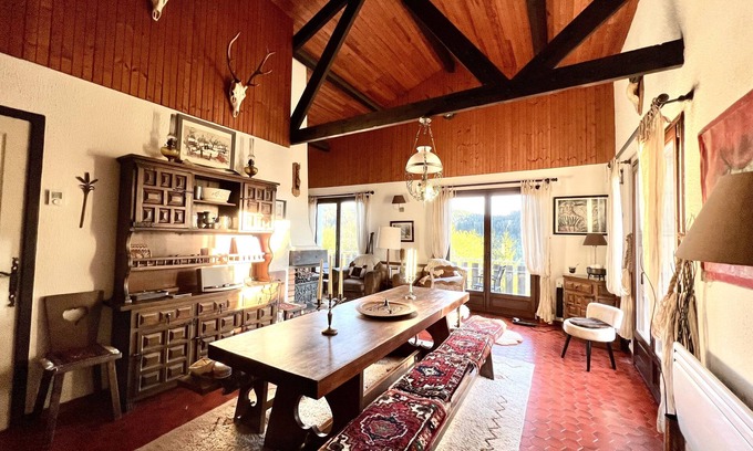 Le Grand Valtin Chalet De Esquí | Large, charming chalet with exceptional south-facing view at 900 m altitude, sauna/wifi