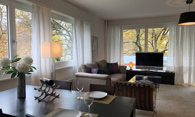 Contamines Apartamento | Amplio apartamento con encanto, luminoso, cerca del centro y del casco antiguo