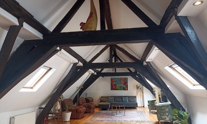 Brussels Apartamento | Large Charming Duplex Brussels Historical Center