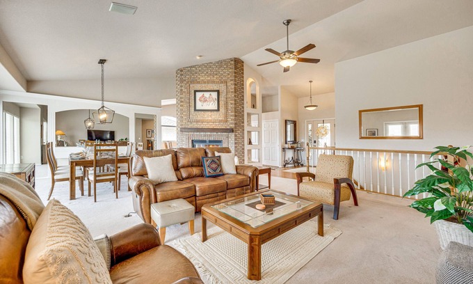 Briargate Casa | Large Colorado Springs Home w/ View of Pikes Peak!
