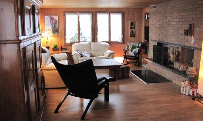 Axalp Chalet De Esquí | Chalet grande y acogedor justo en las pistas con mucho encanto y ambiente.