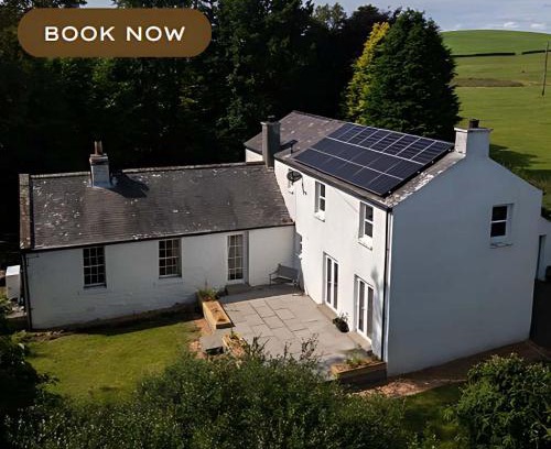 Newton Stewart Casa | Large country house with garden, outdoor spa area & games room with Hot Tub and Fire Pit