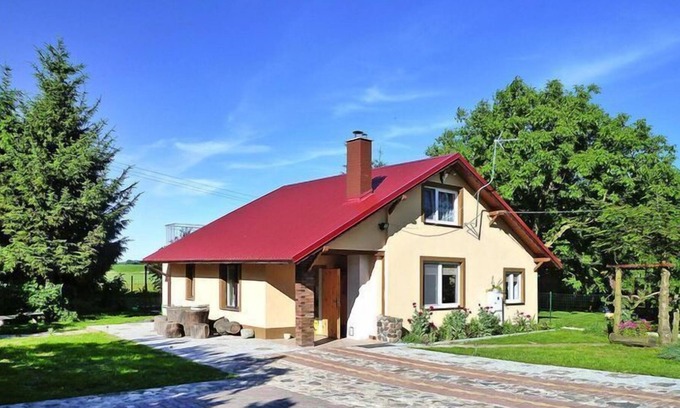 gmina Wolin Casa | Gran casa de vacaciones independiente para hasta 10 personas, Wiejkowko