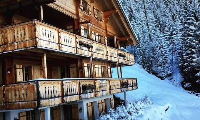 Murren Chalet De Esquí | Gran chalet exclusivo para familias en Murren.