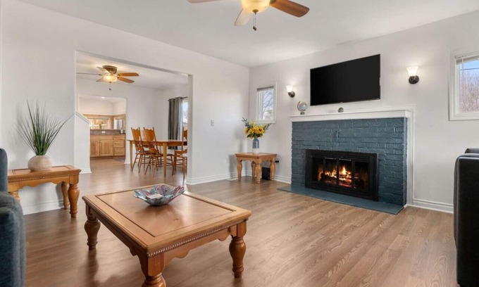 Lewiston Casa | Large Fenced Yard and Outdoor Patio