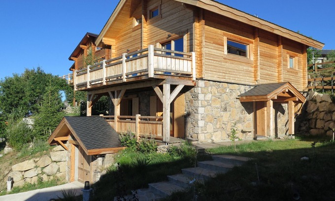 Font-Romeu-Odeillo-Via Chalet De Esquí | GRAN CHALET FINLANDES MAGNIFICAS VISTAS A LOS PIRINEOS