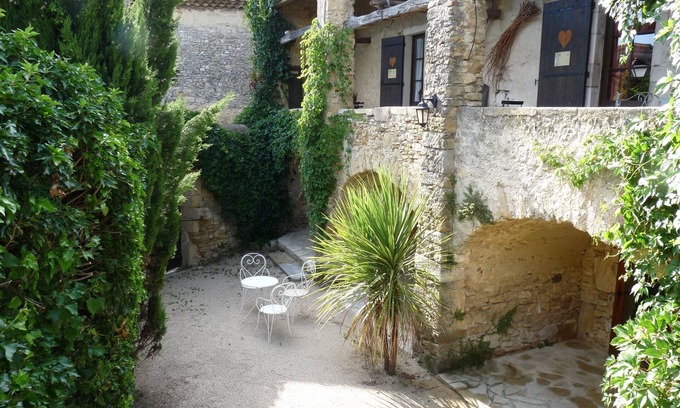 Saint Michel d'Euzet Otro | Gran casa rural en excelente dominio provenzal, L'Arbre d'Or, piscina y jardín.